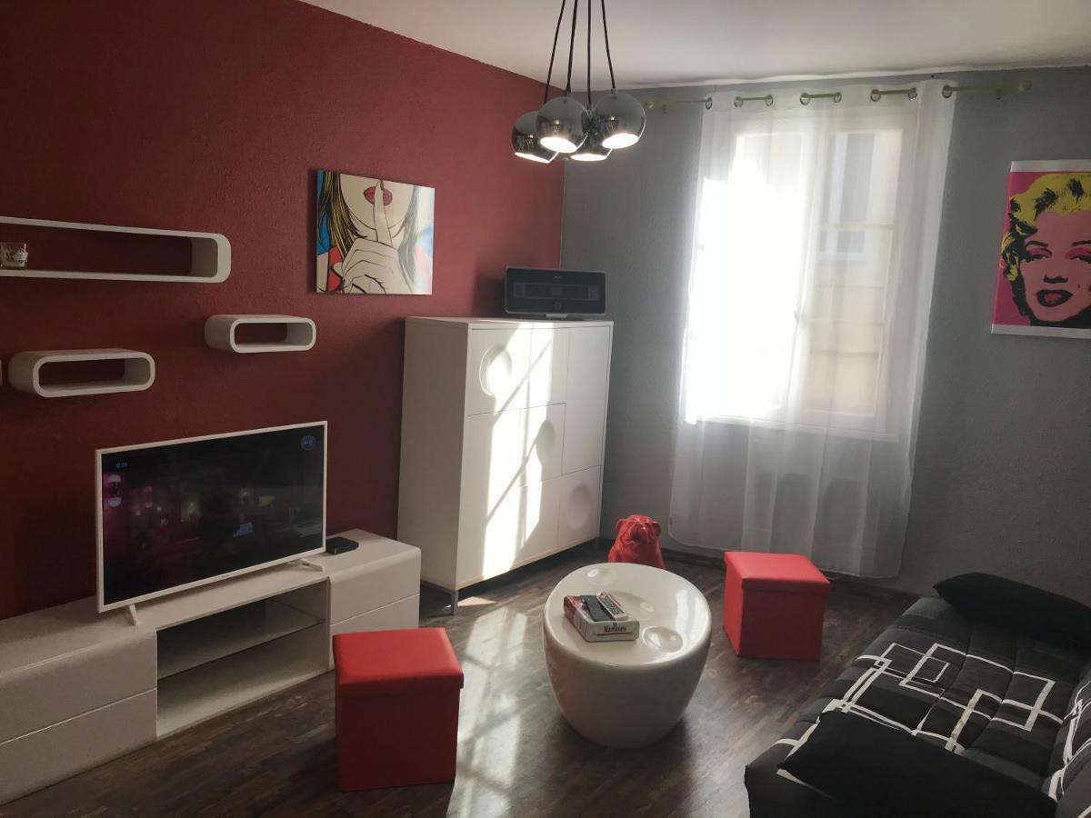 Appartement Style Pop Art Avec Garage Centre Historique เบซิเยร์ ภายนอก รูปภาพ